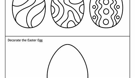 5 Best Images of Printable Easter Worksheets - Kindergarten Easter