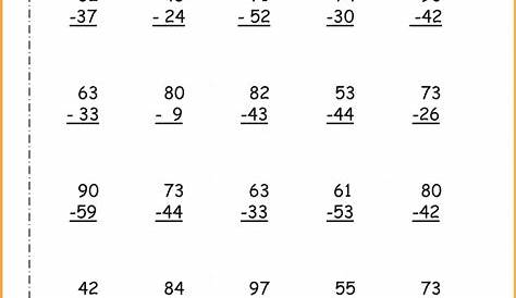 4 Free Math Worksheets Third Grade 3 Addition Adding 2 Digit Plus 1
