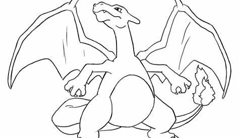 pokemon coloring pages charizard | Pokemon coloring pages, Pokemon