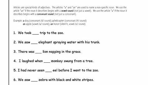 15 Best Images of Nouns And Adjectives Worksheets - Identifying Nouns