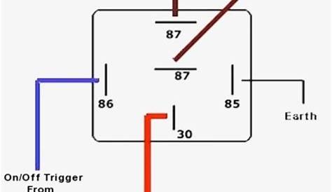 5 pole relay schematic