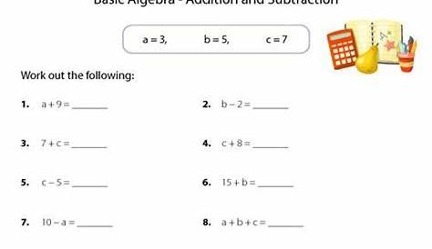 Adding And Subtracting Linear Expressions Word Problems Pdf - Carol