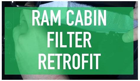 How to Install Ram 1500 Cabin Filter - YouTube