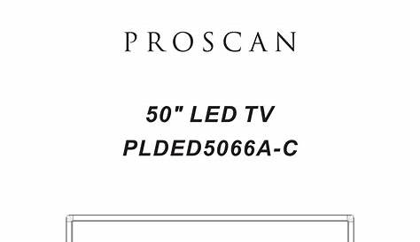 proscan plt7100g manual