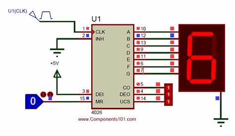 4026 ic circuit diagram