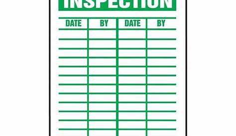 free printable scaffold inspection tags