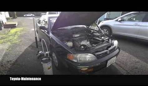 Toyota Camry Power Steering Fluid Flush - YouTube