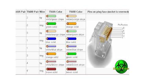 Ethernet Cable Wiring Diagram Crossover | Filling diagram