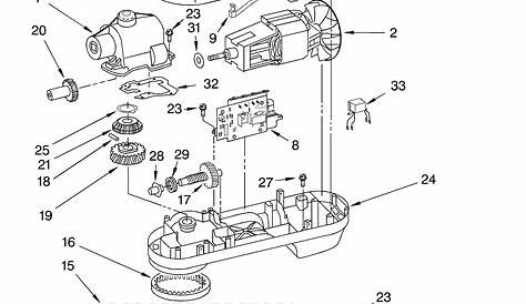 kitchenaid stand mixer schematic