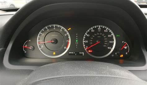 Honda Accord - 3 lights show up together periodically - the emergency