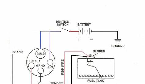 ford fuel gauge wiring diagram
