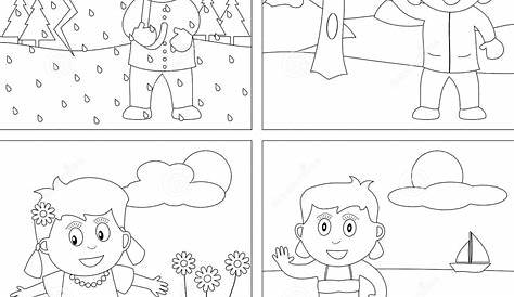 four seasons worksheet printable