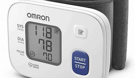 Omron RS2 HEM6161E White Digital Fully Automatic Wrist Blood Pressure