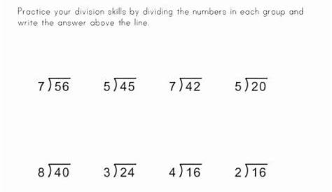 Division By 2 Digits Worksheets