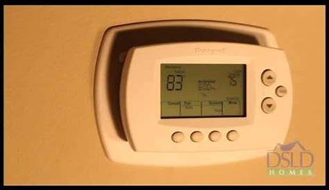 Honeywell® FocusPRO® 6000 Thermostat Operation - YouTube