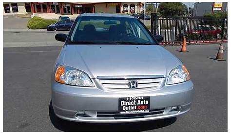 2003 Honda Civic LX Sedan video overview and walk around. - YouTube