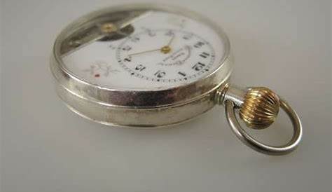 Silver Hebdomas 8 day pocket watch c1915