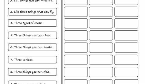 printable aphasia worksheets for adults