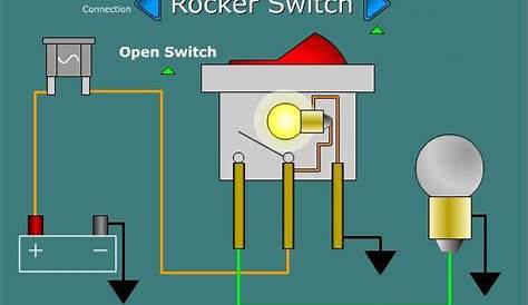 wire diagram for 2 pole toggle switch in car