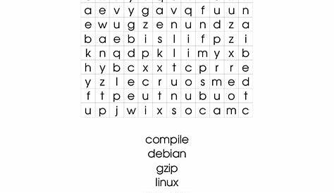 GNU/Linux and Tech How-To: Create your Own Word Searches on Debian
