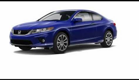 The All-New 2013 Honda Accord Coupe 360 Views & Colors - YouTube