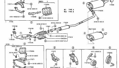 2005 Toyota Camry Exhaust System Diagram - General Wiring Diagram