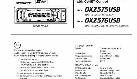 clarion xmd3 wiring diagram