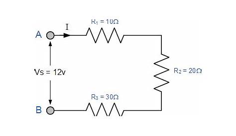 diagram for series circuit