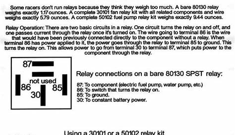 40 amp relay wiring diagram
