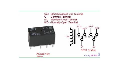 dpdt relay - theoryCIRCUIT - Do It Yourself Electronics Projects