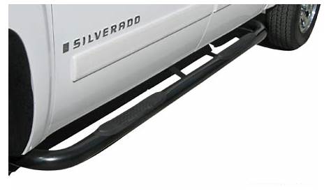 3" Black Side Step Bar | Chevrolet Silverado 1500 | Auto EQ - SUV and