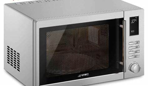 NEW Smeg 2 in 1 Microwave Oven Grill Convection 34L Stainless Steel