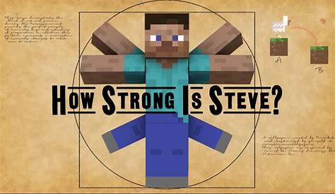 Minecraft Science | How Strong Is Steve? Minecraft Blog