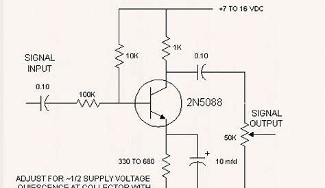 balanced mic preamp circuit diagram