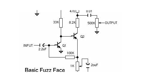 fuzz guitar pedal schematics