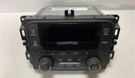 2014-2017 Dodge Ram 1500 2500 Stereo/satilite Radio Oem - Used for sale