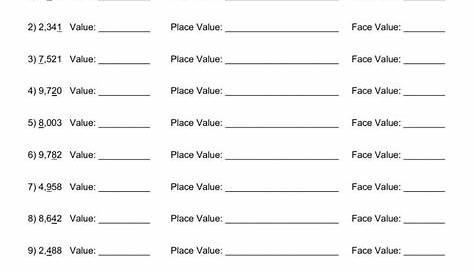 Place Value Worksheets Grade 5 | Place value worksheets, Math place