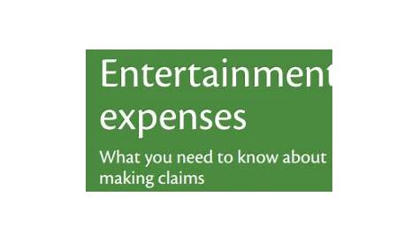 Entertainment Expenses - MYOB Accounting Training