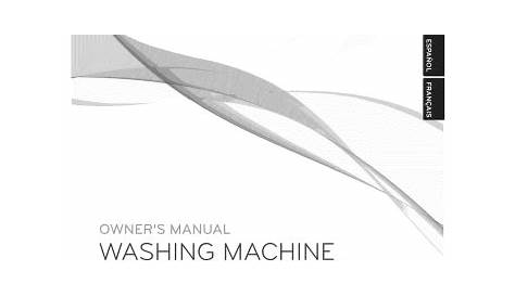 LG WM2350HWC Washing Machine Owner's Manual | Manualzz