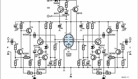 hifi headphone amplifier circuit diagram