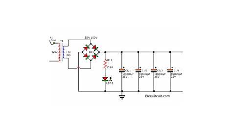 high current power supply circuit diagram