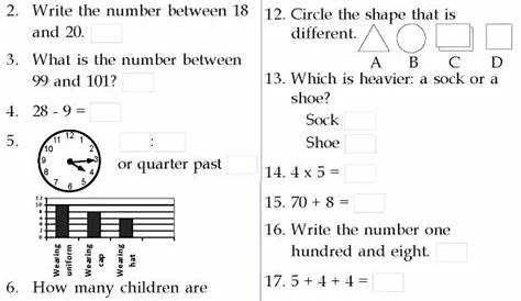 mental math worksheet grade 7