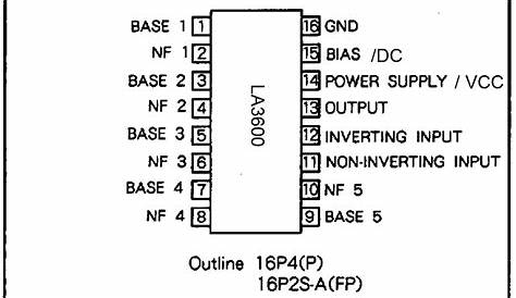 La3600 Ic Circuit Diagram
