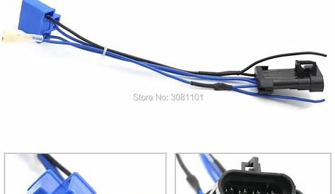 Wiring Harness for Harley Motorcycle Headlight Fit for 2014 2017 Harley