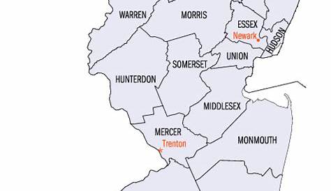 printable nj county map