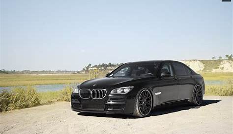 bmw 7 series blacked out