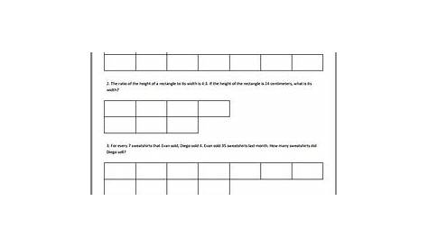 Tape Diagram Worksheet 6th Grade - Wiring Diagram