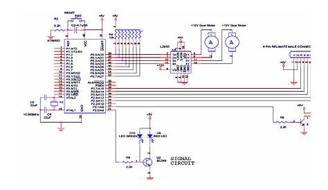 automatic gate opener circuit diagram