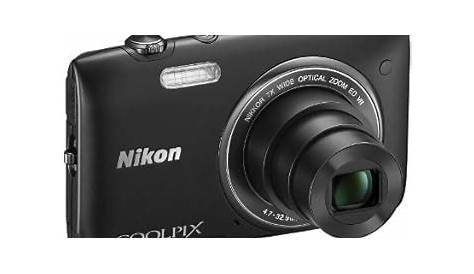 Nikon COOLPIX S3500 Compact Digital Camera - Black 2.7: Amazon.co.uk