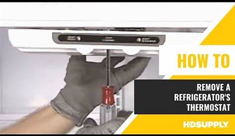 GE Refrigerator- Temperature Control - HD Supply Facilities Maintenance